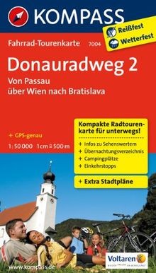 Fahrrad-Tourenkarte