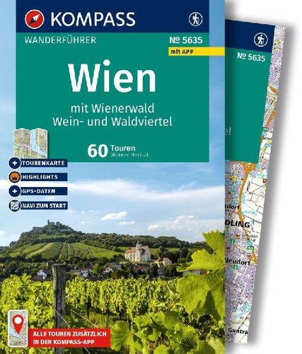 Kompass wanderführer wien - wanderführer,