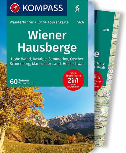 Kompass wanderführer wiener - wanderführer,