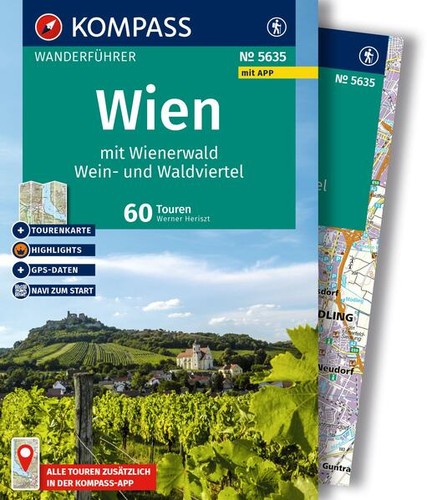 Kompass wanderführer wien mit - kompass,