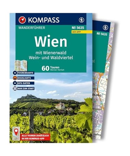 Kompass wanderführer wien - kompass,