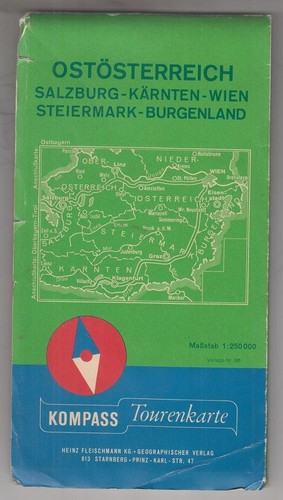 Kompass tourenkarte - kompass,